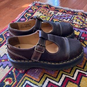 Crazy Horse Bethan Arc Mary Jane Platform Dr. Martens